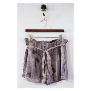 Walter Baker tie waist shorts